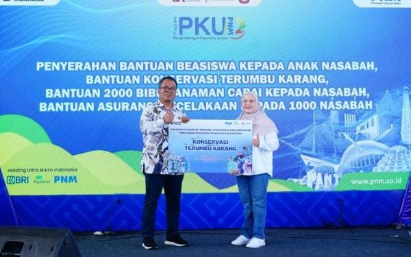 Dukung Ekosistem Laut, Bantuan Konservasi Terumbu Karang dari Pegadaian Makassar