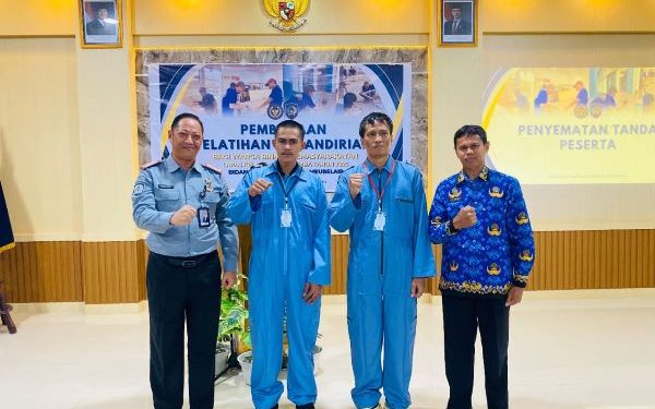 Kembangkan Potensi WBP, Lapas Bulukumba Selenggarakan Pelatihan Las dan Meubelair