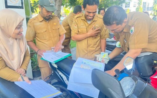 Dukung Tata Kelola Bersih, Pengecekan Menyeluruh Kendaraan Dinas BKD Sulbar
