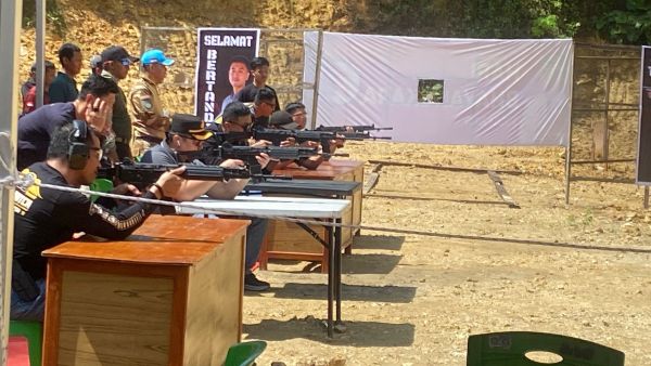 Polres Selayar dan Perbakin Adakan Turnamen Menembak Bersama