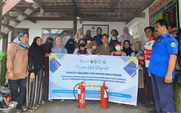 Tingkatkan Kapasitas Mitra Perikanan di Parepare Melalui Pelatihan Mutu dan K3