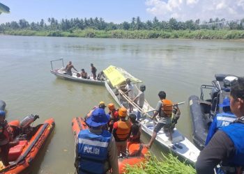 Hari Kedua Pencarian, Dua Pekerja Jatuh di Jembatan Tarailu Belum Ditemukan
