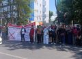 Emak-emak Protes di Balaikota Tolak Pembangunan PSEL di Tamalanrea Makassar