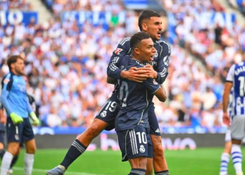 Real Madrid Kalahkan Real Sociedad 2-1 Meski Hanya Bermain dengan 10 Pemain