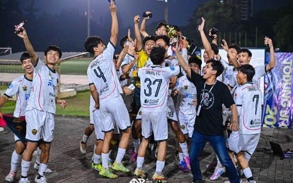 Tim Sepak Bola Unhas Pertahankan Gelar Juara Di Todung UI Cup