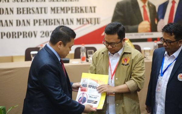 Aklamasi Pimpin KONI Sulsel 2025-2029, DM Target Kebangkitan Olahraga