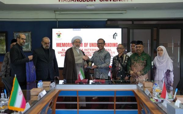 Unhas dan Al Mustafa International University Bentuk Kerja Sama Akademik Global