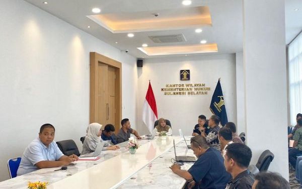 Harmonisasi Rancangan Perbup Barru tentang Standar Harga Satuan oleh Kemenkum Sulsel