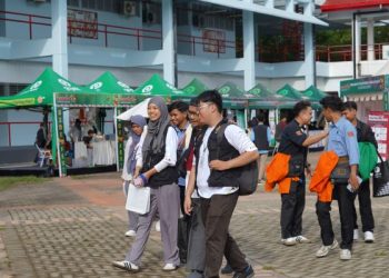 Mahasiswa Kampus Antusias Ikuti Expo Side Fest PIMNAS 38 Unhas
