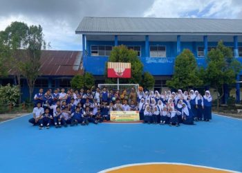 Renovasi Fasilitas Olahraga SMPN 26 Makassar Selesai Berkat Dukungan Lokal
