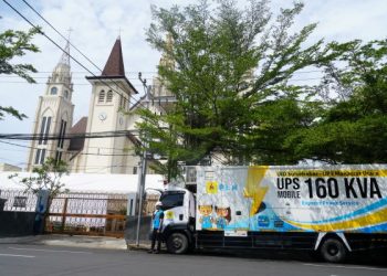 Keandalan Pasokan Listrik, Tinjauan Direksi Gereja Katedral Makassar dan Posko Siaga