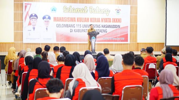 250 Mahasiswa KKN Bantaeng Siap Kolaborasi Gen-Z untuk Membangun Desa