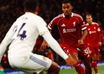 Liverpool Tak Berhasil Menang Usai Dihentikan Leeds United Tanpa Gol