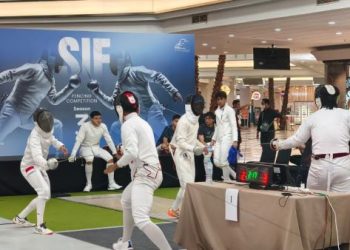 Kompetisi Anggar Musim 3 Ramai di Mal Ratu Indah dengan Kehadiran Puluhan Atlet Muda
