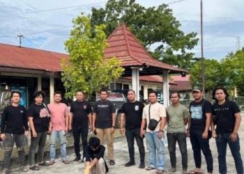 Tim Polres Majene Amankan Tersangka Curanmor Honda CRF